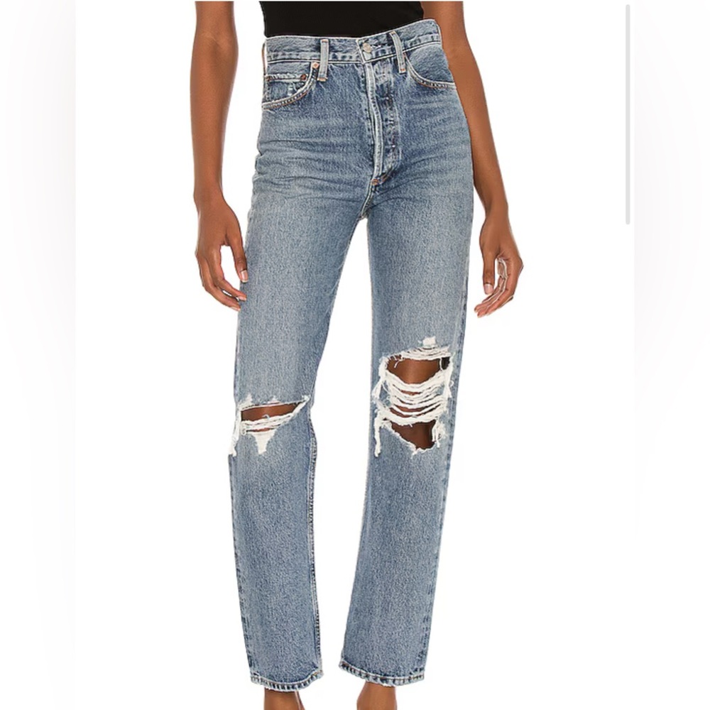 NWT Agolde 90’s Pinch Waist High Rise Jeans
